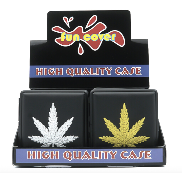 Metal Cigarette Case – MJ Leaf